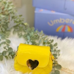 Mini Yellow Leather Bag